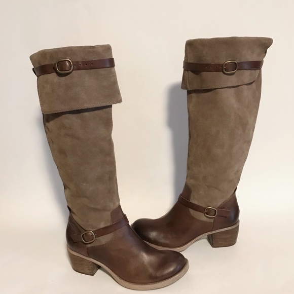 Lucky Brand Roller Leather and suede boot - Picture 2 of 7